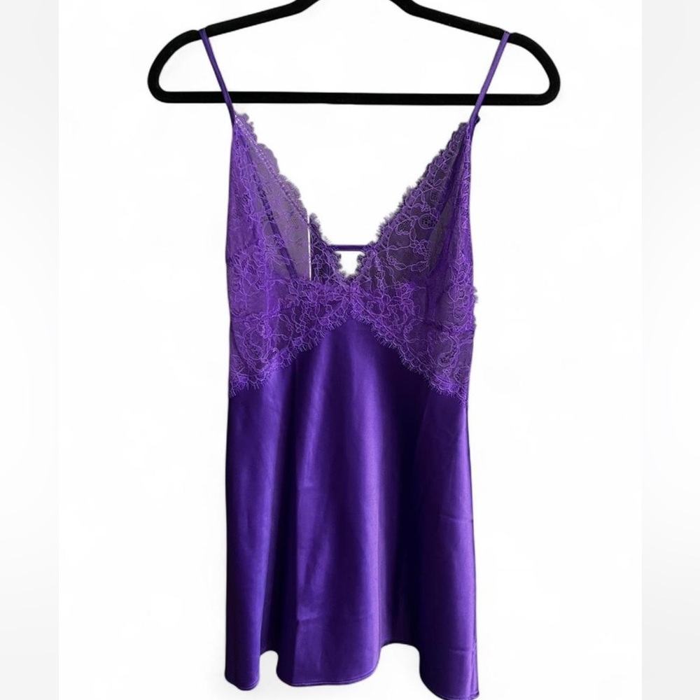Victoria's Secret Purple Lace Slip
